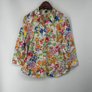 Chaps Bright Floral Women’s Shirt